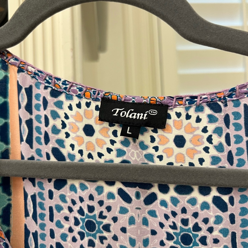 Tolani Silk dress - Picture 2 of 4